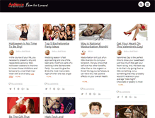 Tablet Screenshot of funforlovers.com